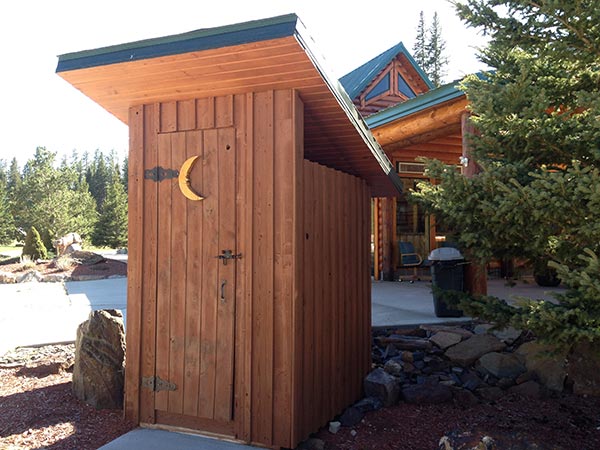 Clean Outhouse Deadwood SD