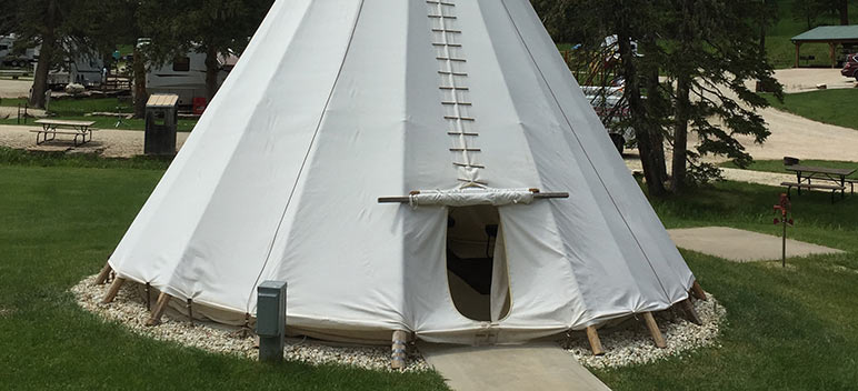 Rent A Tipi Deadwood South Dakota