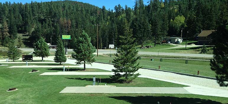 Large RV Sites Deadwood South Dakota