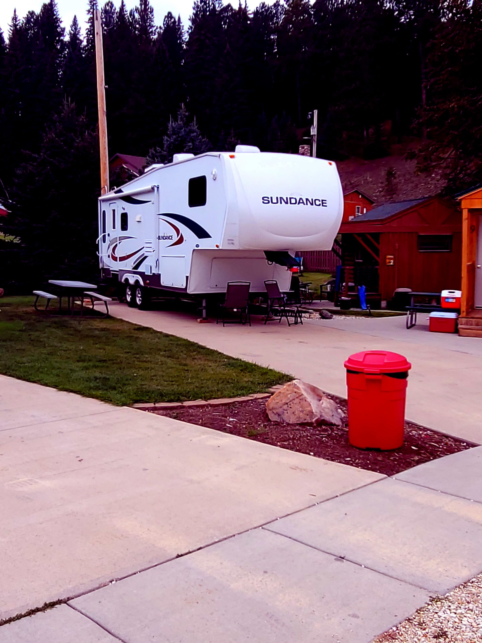 RV Campsite 3 Creekside Campground