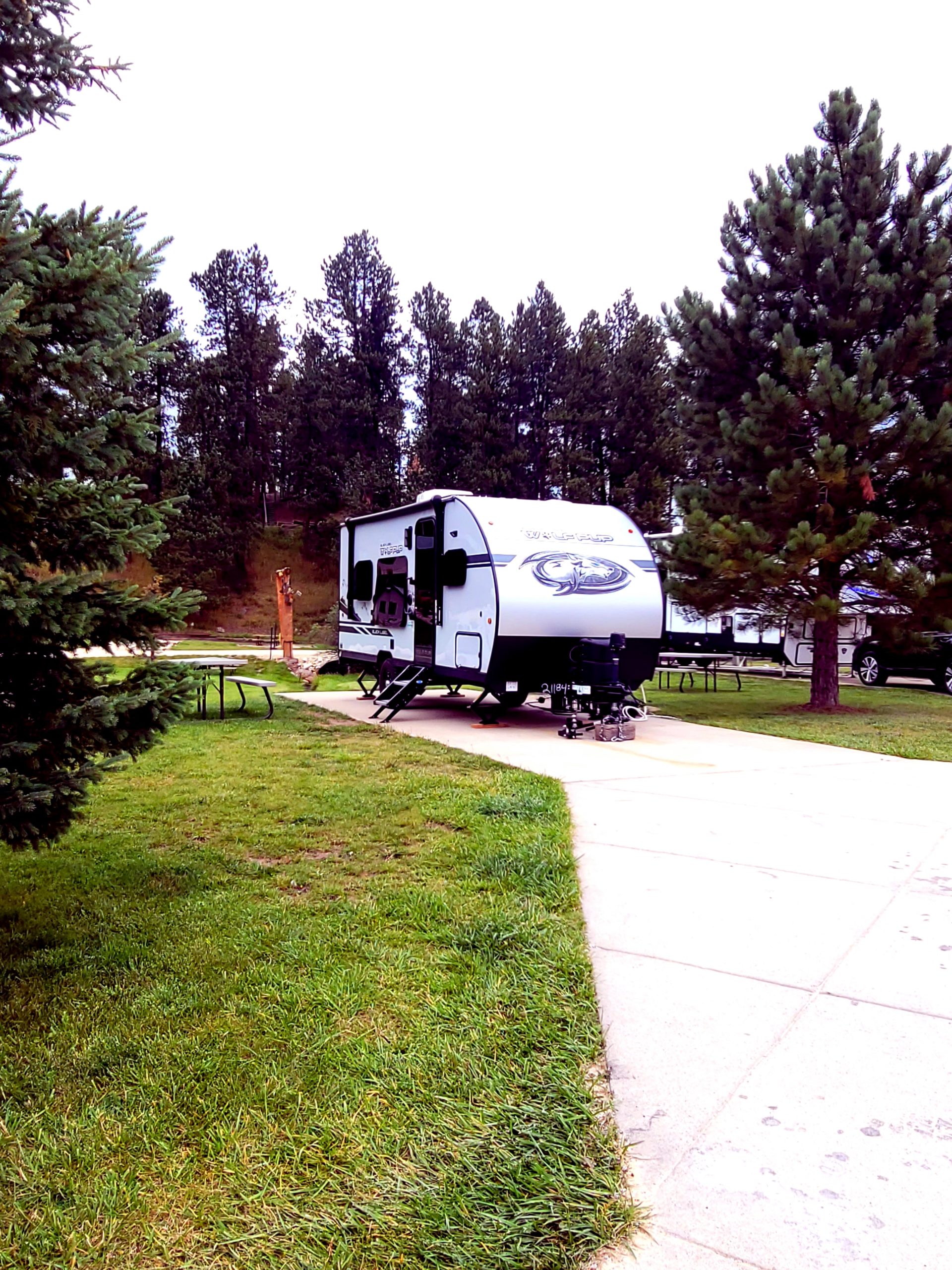 RV Campsite Options Deadwood
